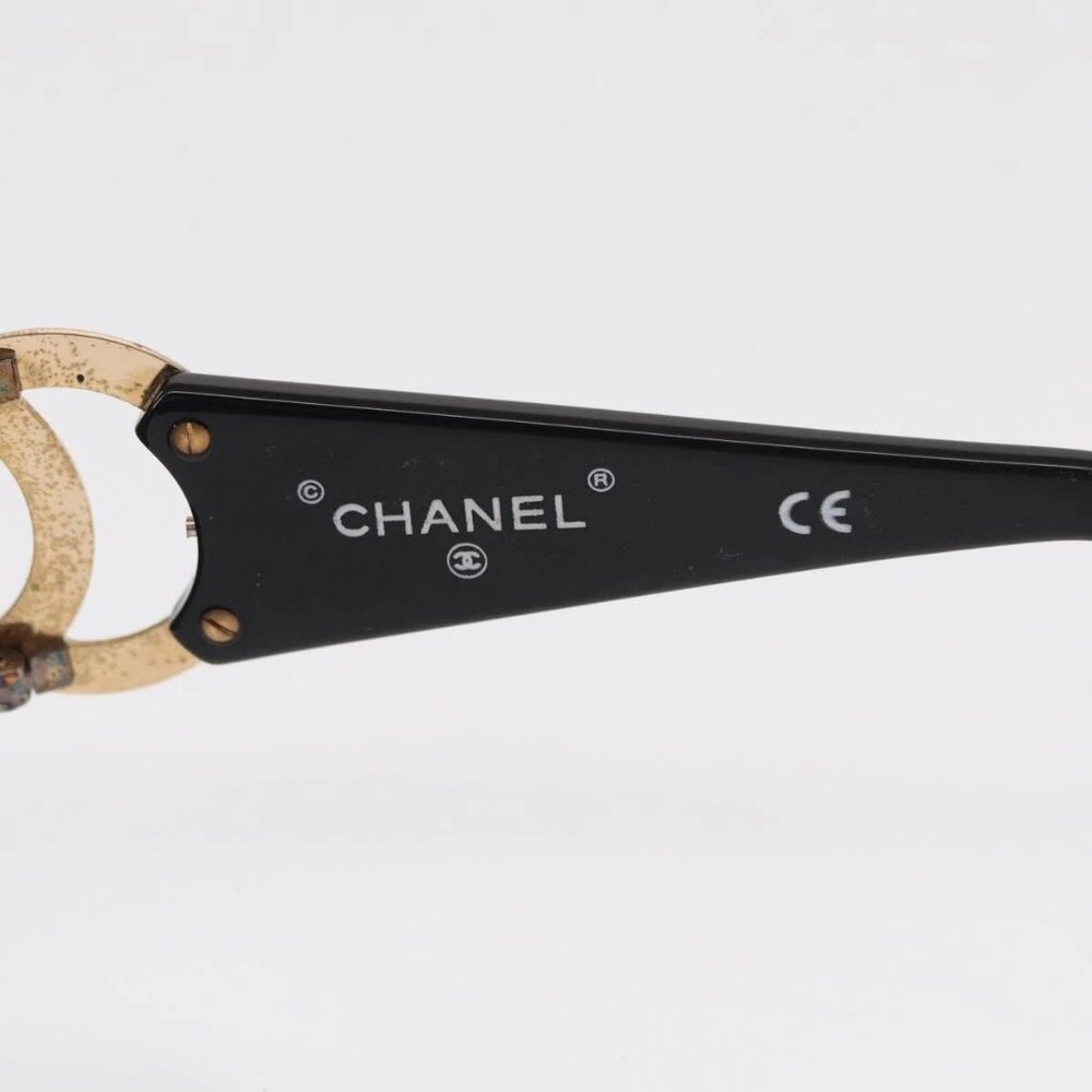 CHANEL Sunglasses plastic Black CC Auth BA9021 - Picture 14 of 14